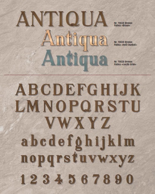 Lettertype Antiqua